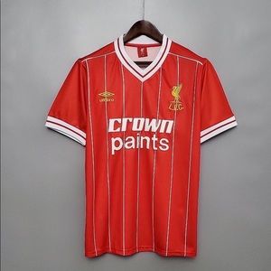 Liverpool fc home 82/84 retro Jersey